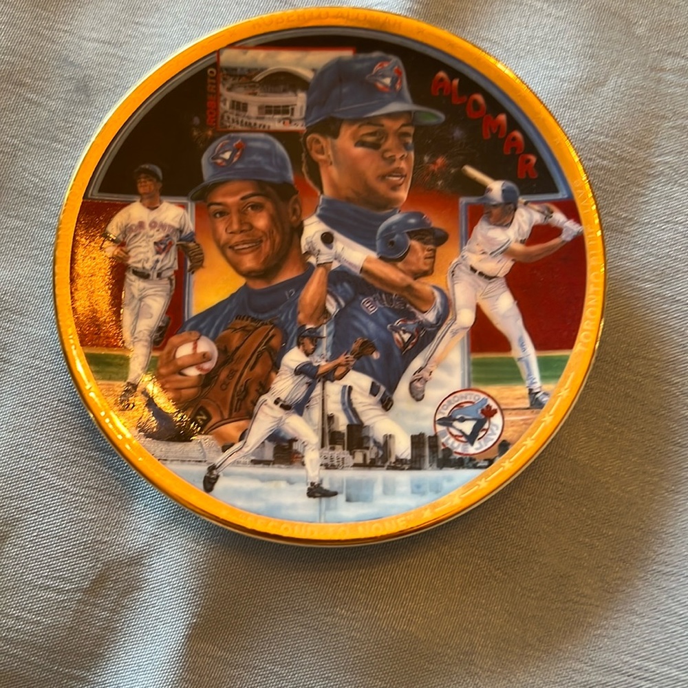 Roberto Alomar collection plate series